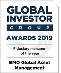 Label of Global Investor Group awards 2019 for finduciary manager of the year